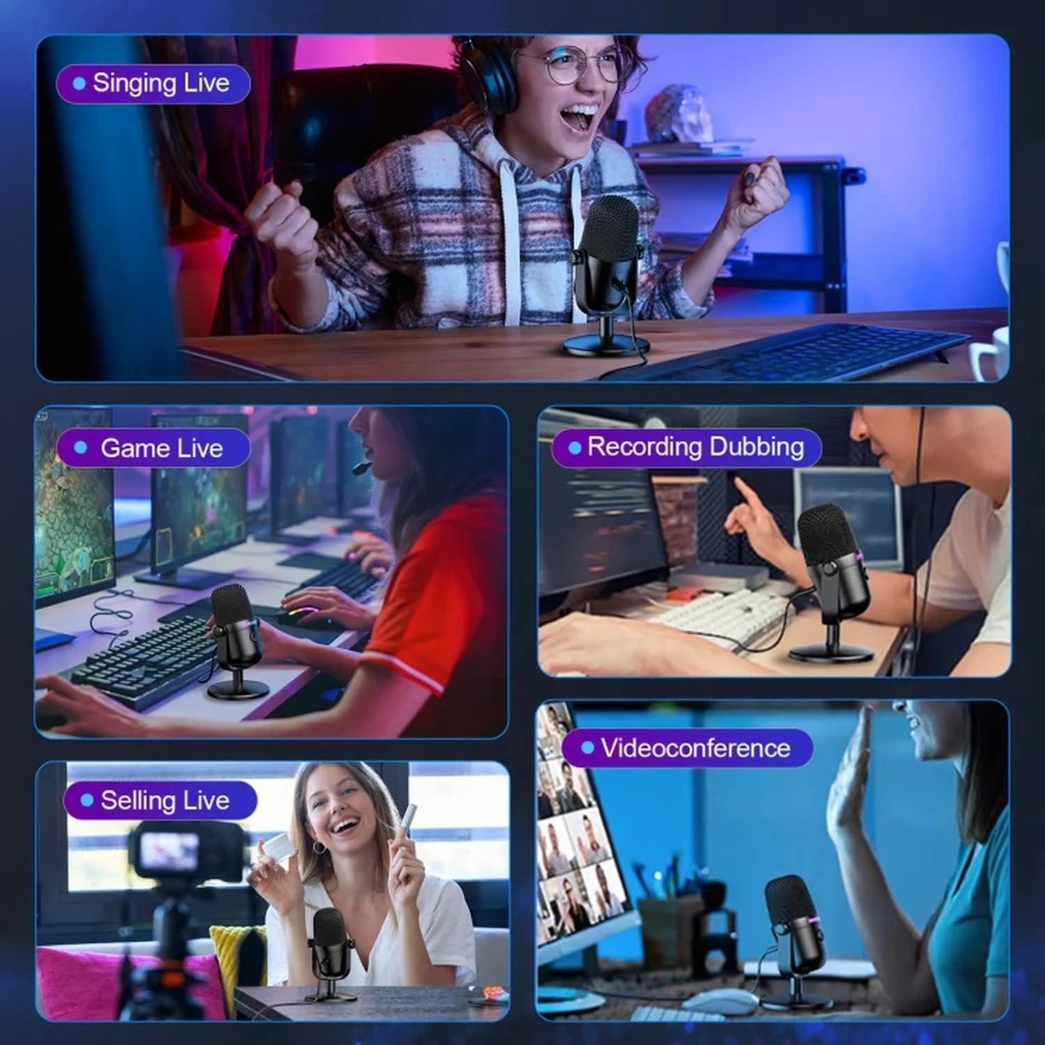 MICROFONO GAMER ONIKUMA M-830 - 4