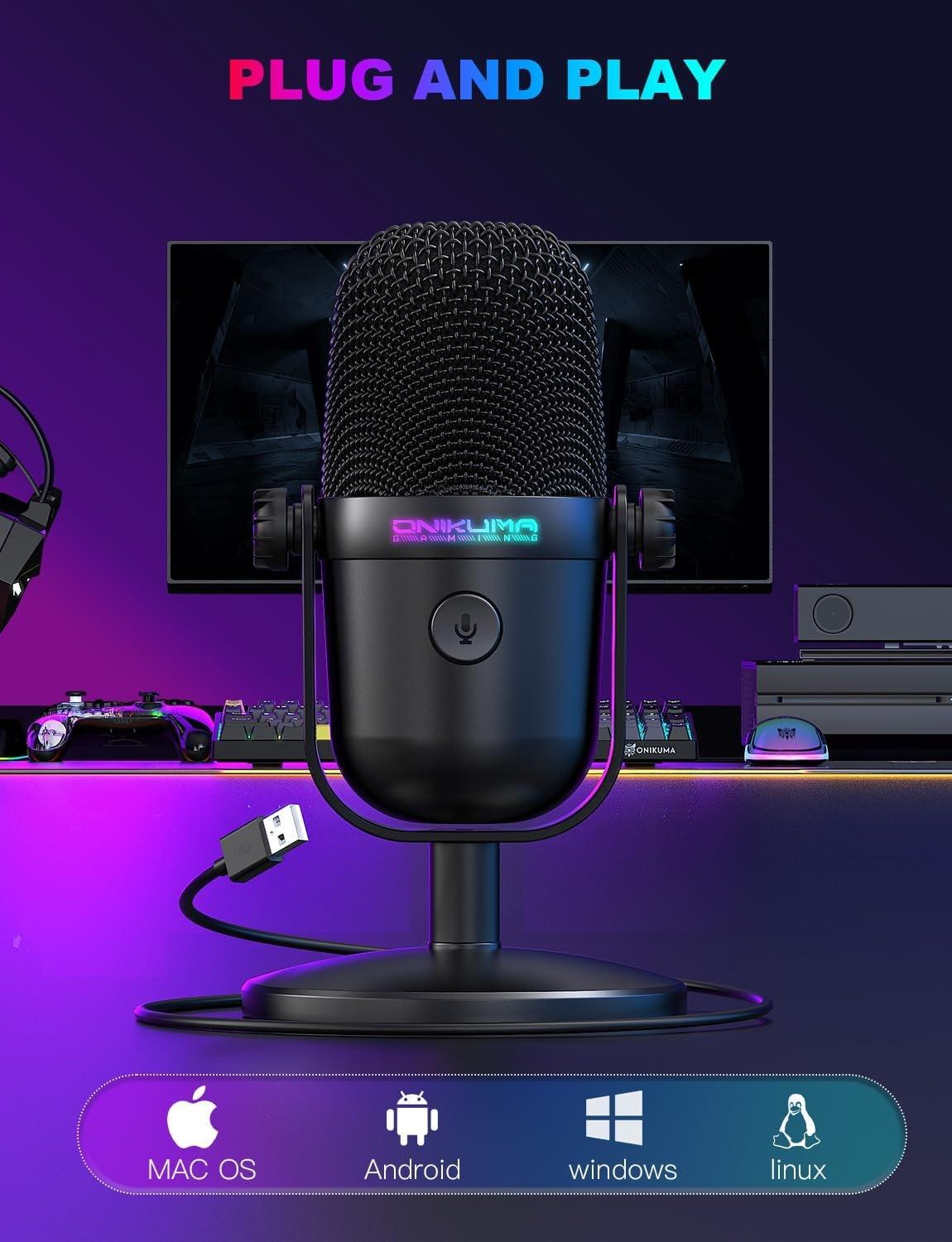 MICROFONO GAMER ONIKUMA M-830 - 6