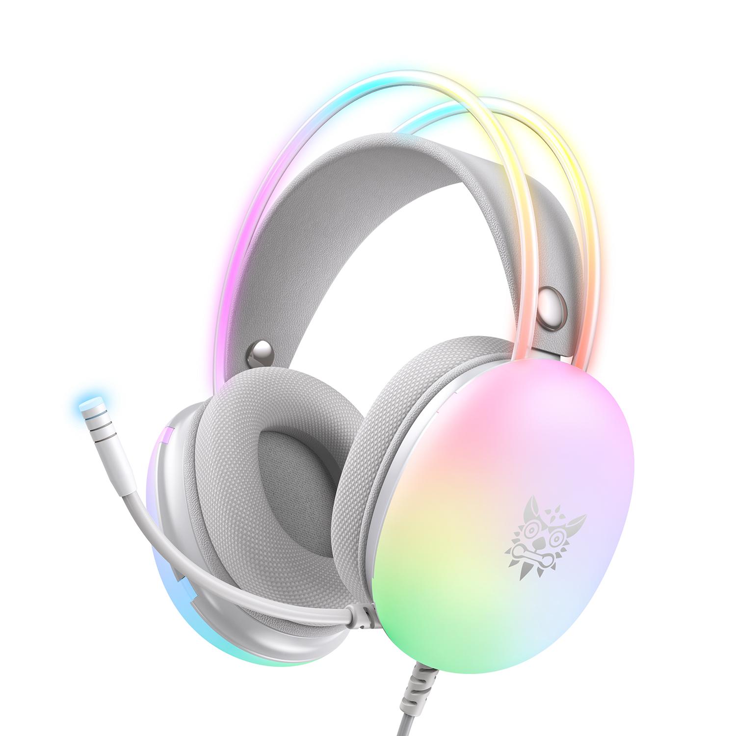 AUDIFONOS PERIFE RICOS GAMER ONIKUMA X25 RGB - 2