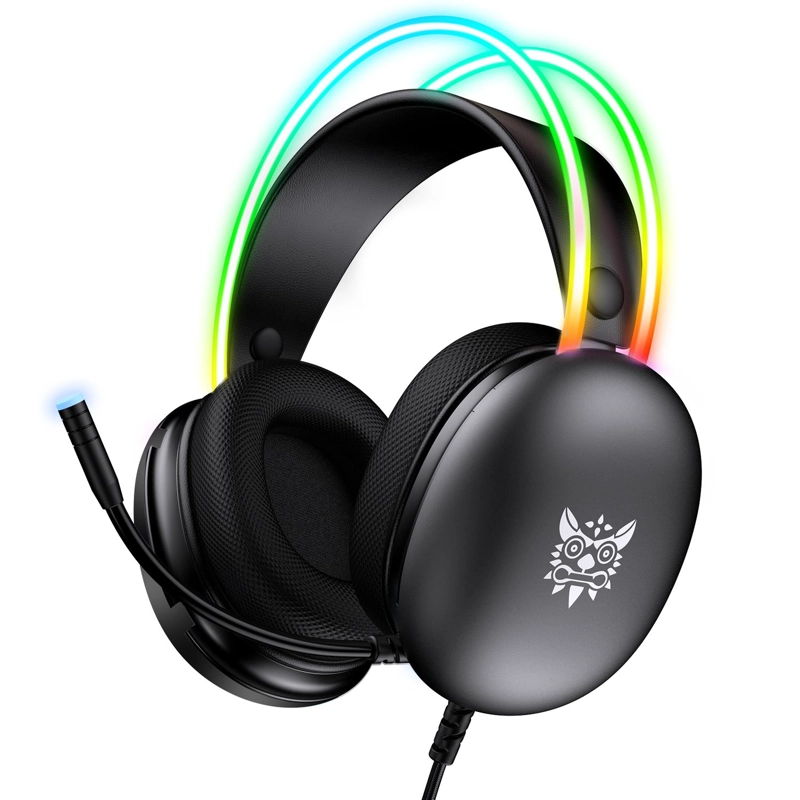 AUDIFONOS PERIFE RICOS GAMER ONIKUMA X25 RGB - 4