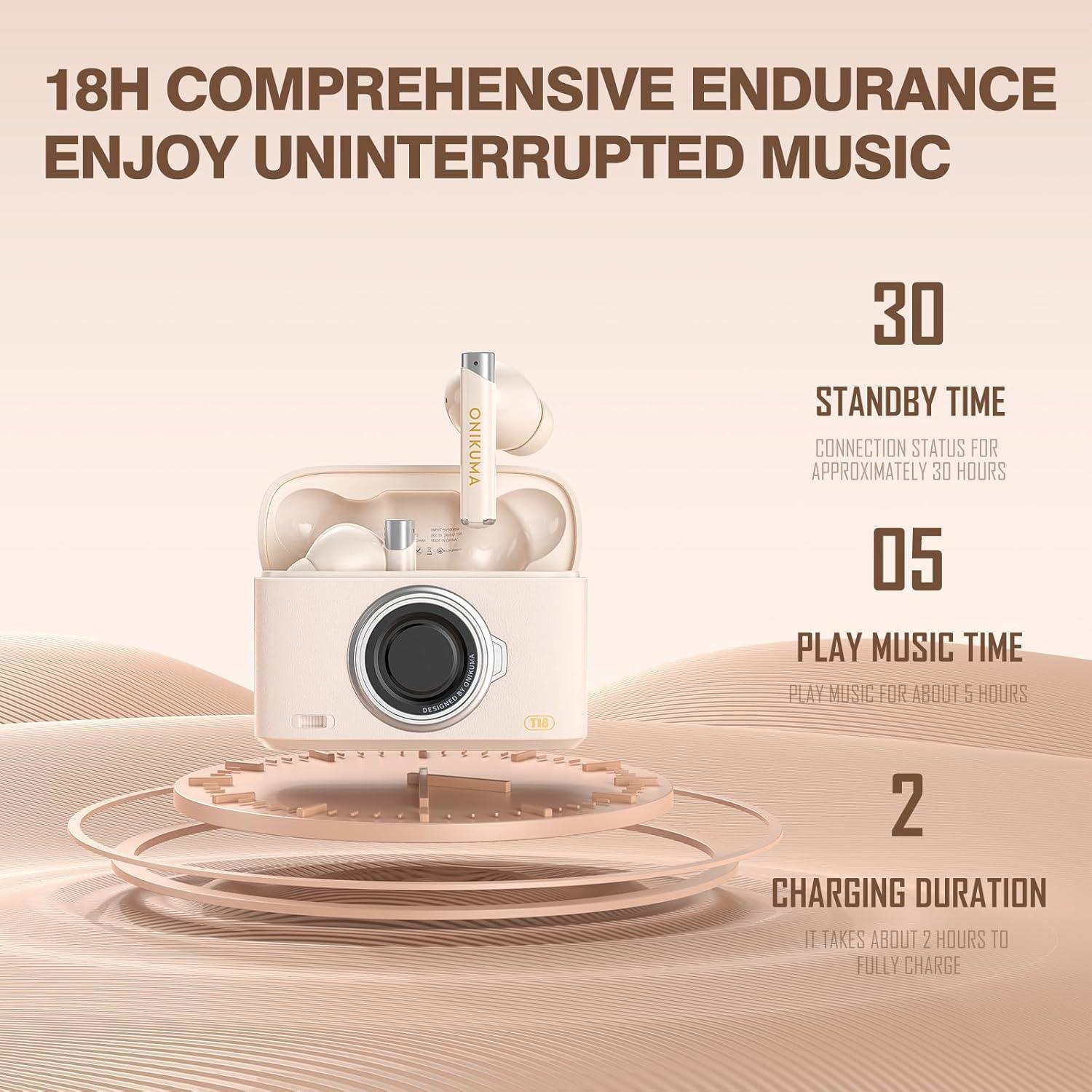 AUDIFONOS GAMER INALAMBRICOS ONIKUMA T18 - 7