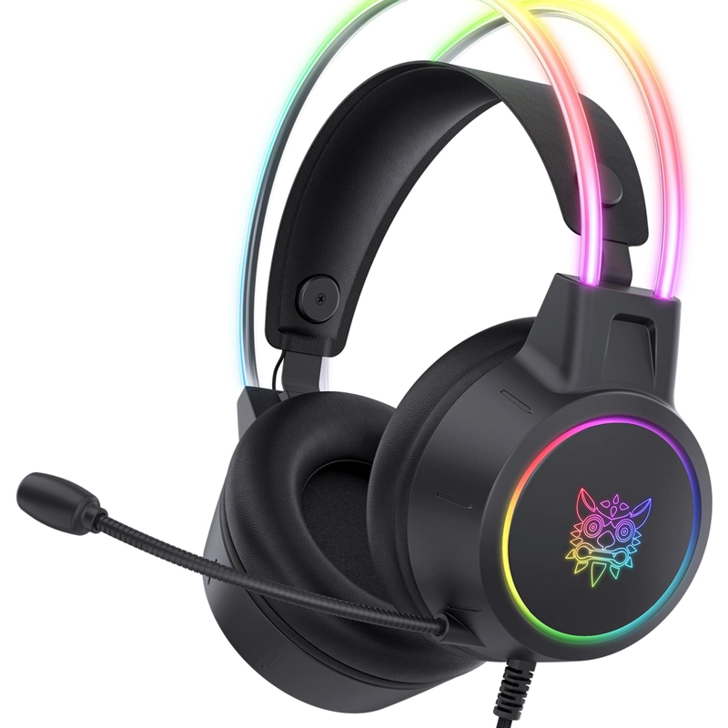 AUDIFONOS PERIFE RICOS GAMER ONIKUMA X15 PRO RGB - 2