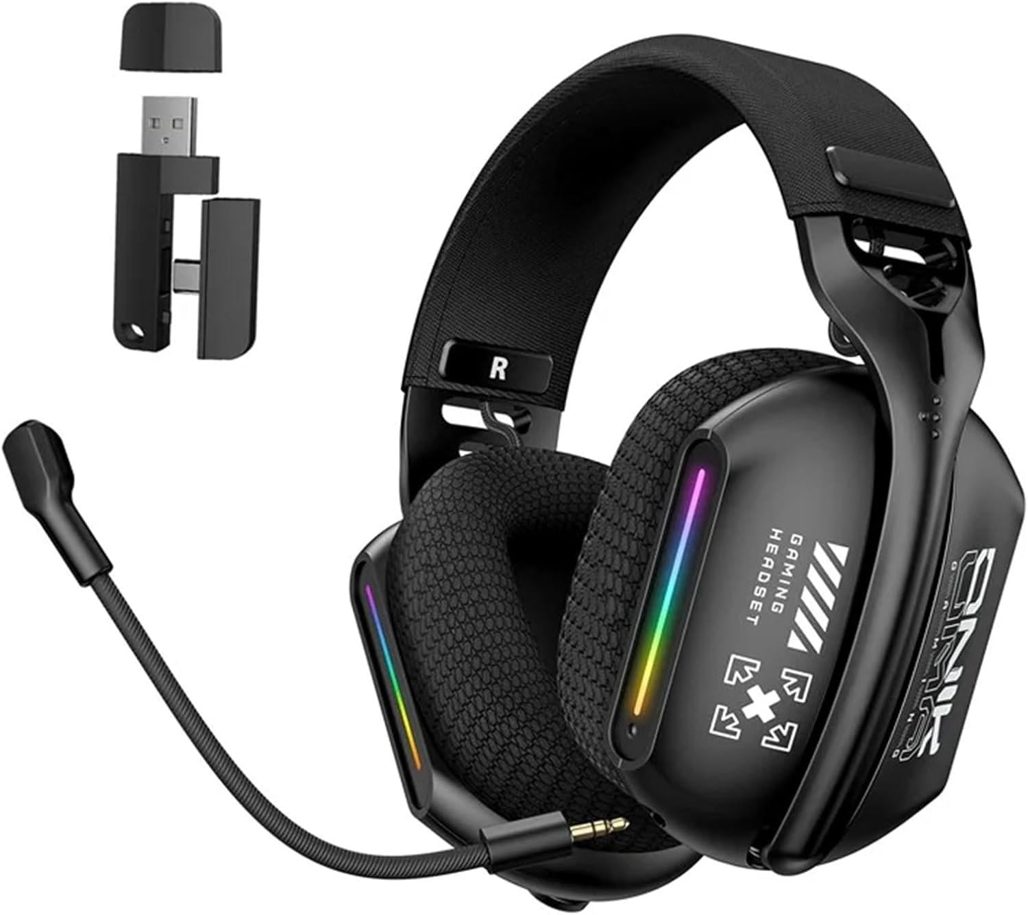 AUDIFONOS PERIFE RICOS GAMER ONIKUMA GT808 TRIMODE - 1