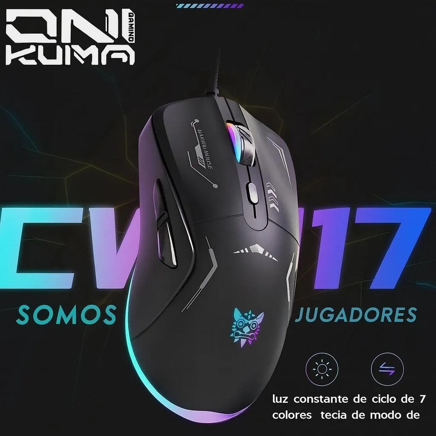 MOUSE GAMER CABLEADO USB ONIKUMA CW917 - 5