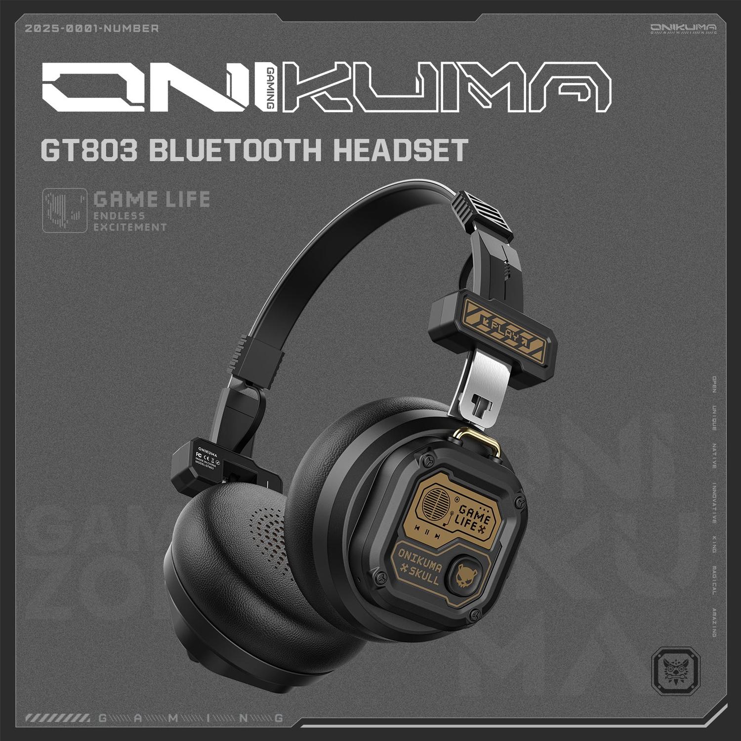 AUDIFONOS PERIFE RICOS GAMER ONIKUMA GT803 - 8
