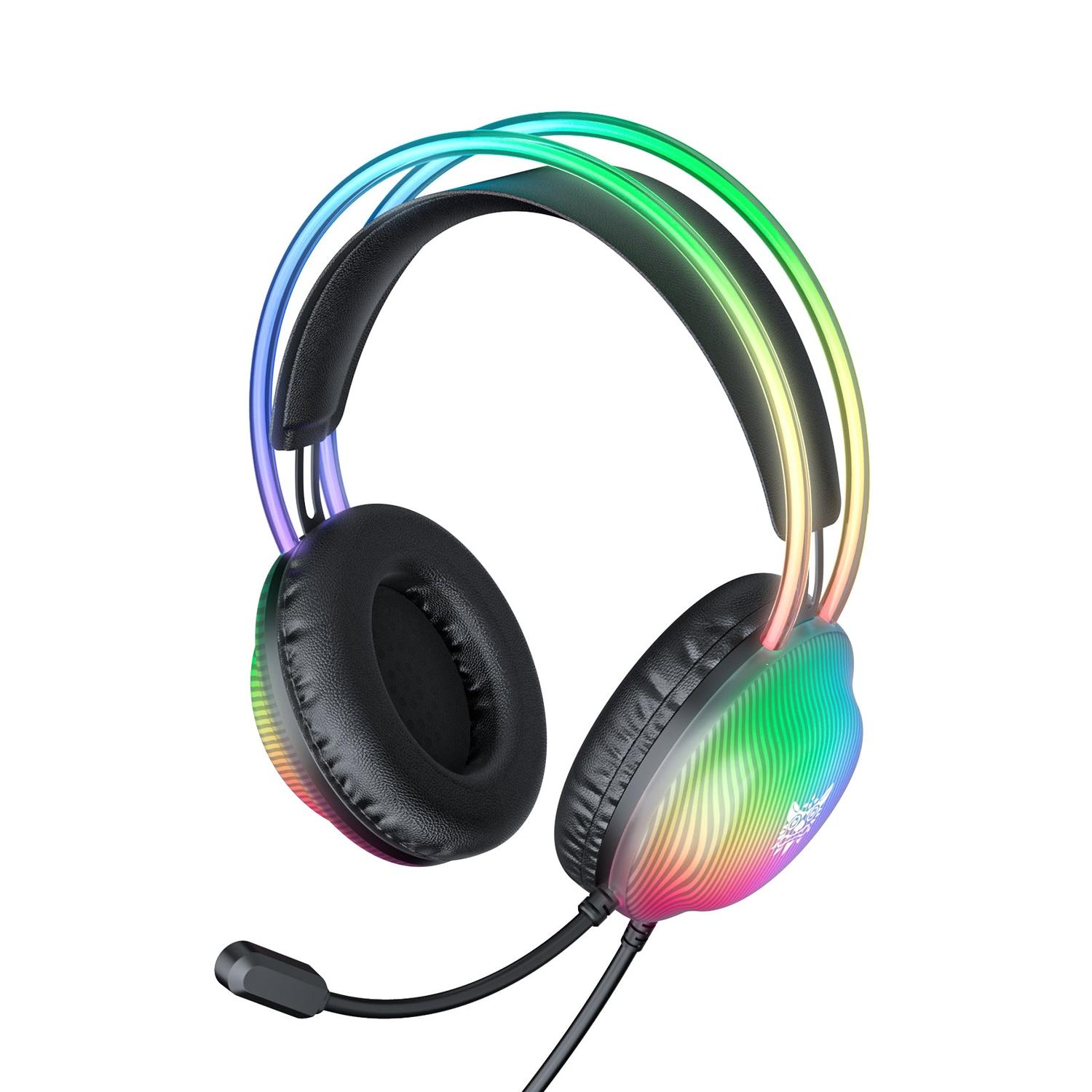 AUDIFONOS PERIFE RICOS GAMER ONIKUMA X29 RGB - 4