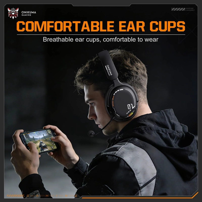 AUDIFONOS PERIFE RICOS GAMER ONIKUMA GT886 - 6