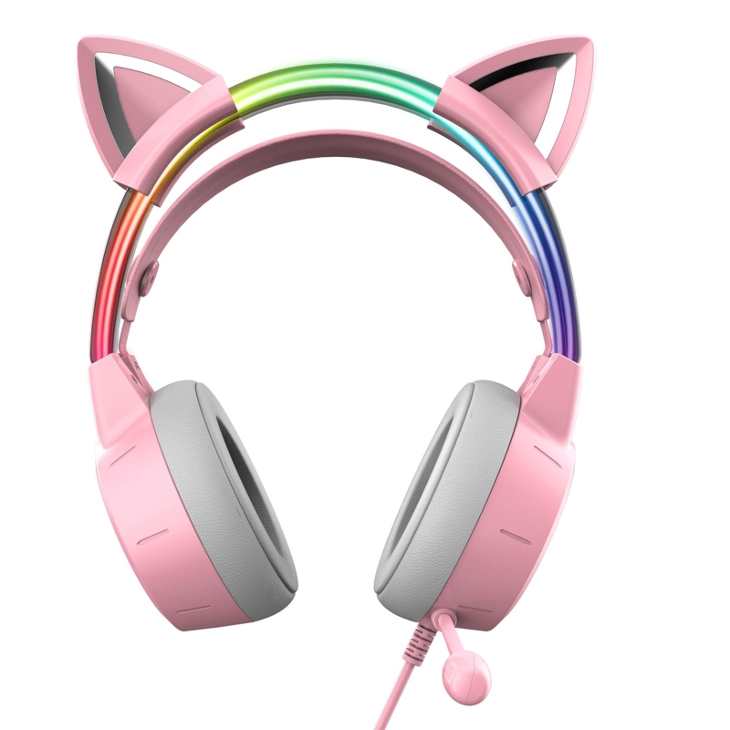 AUDIFONOS PERIFE RICOS GAMER ONIKUMA X15 PRO RGB CAT EARS - 1