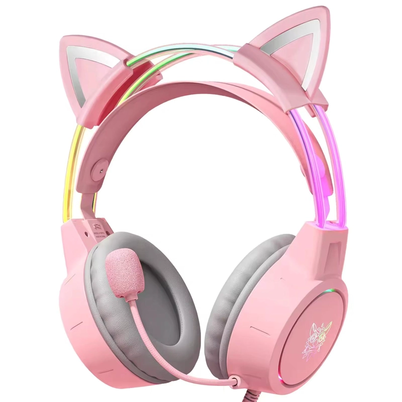 AUDIFONOS PERIFE RICOS GAMER ONIKUMA X15 PRO RGB CAT EARS - 5