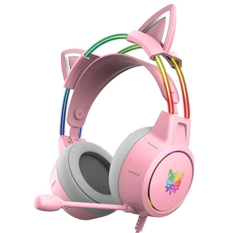 AUDIFONOS PERIFE RICOS GAMER ONIKUMA X15 PRO RGB CAT EARS - 6