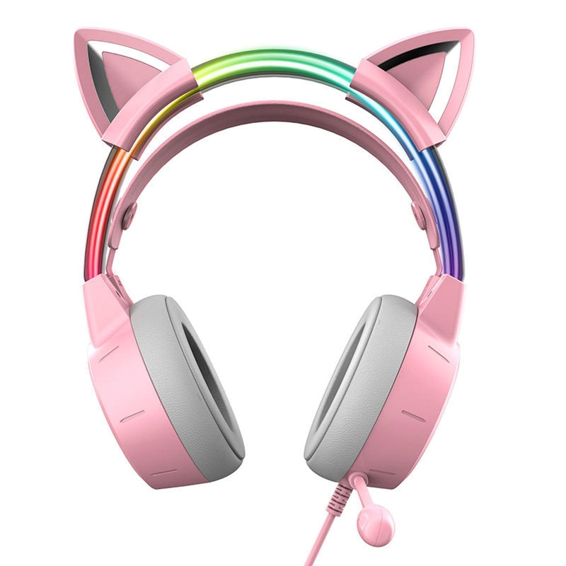 AUDIFONOS PERIFE RICOS GAMER ONIKUMA X15 PRO RGB CAT EARS - 7