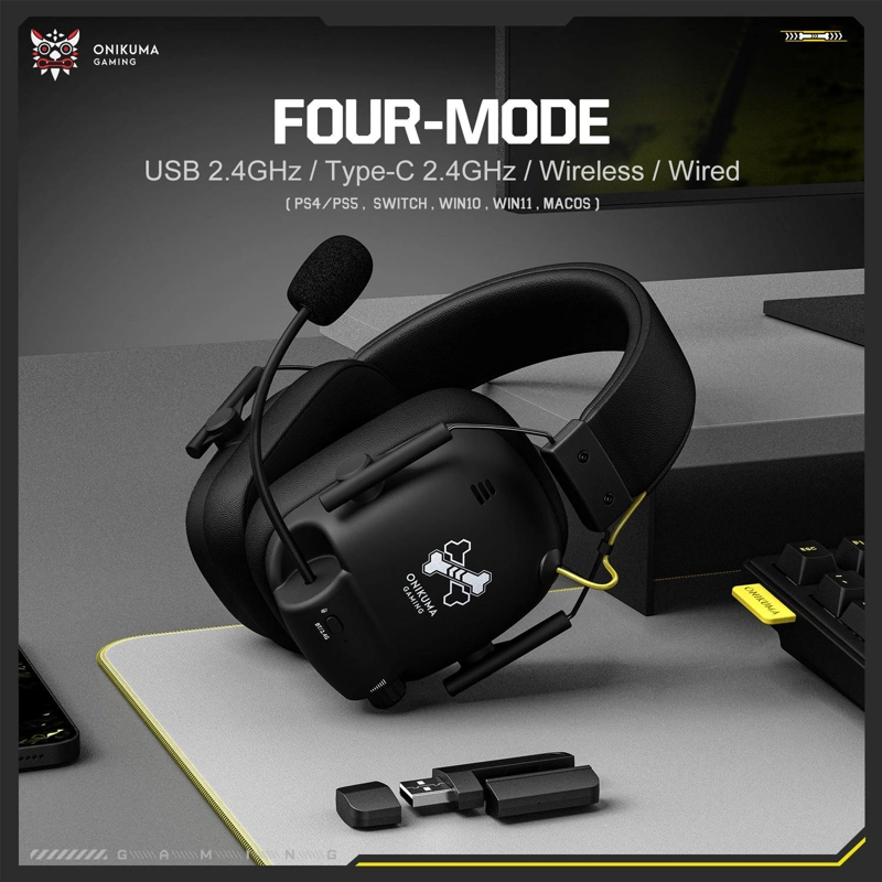AUDIFONOS PERIFE RICOS GAMER ONIKUMA GT888 - 5