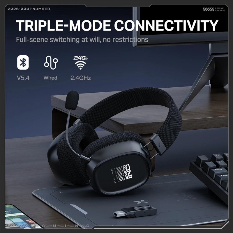 AUDIFONOS PERIFE RICOS GAMER ONIKUMA GT839 - 5