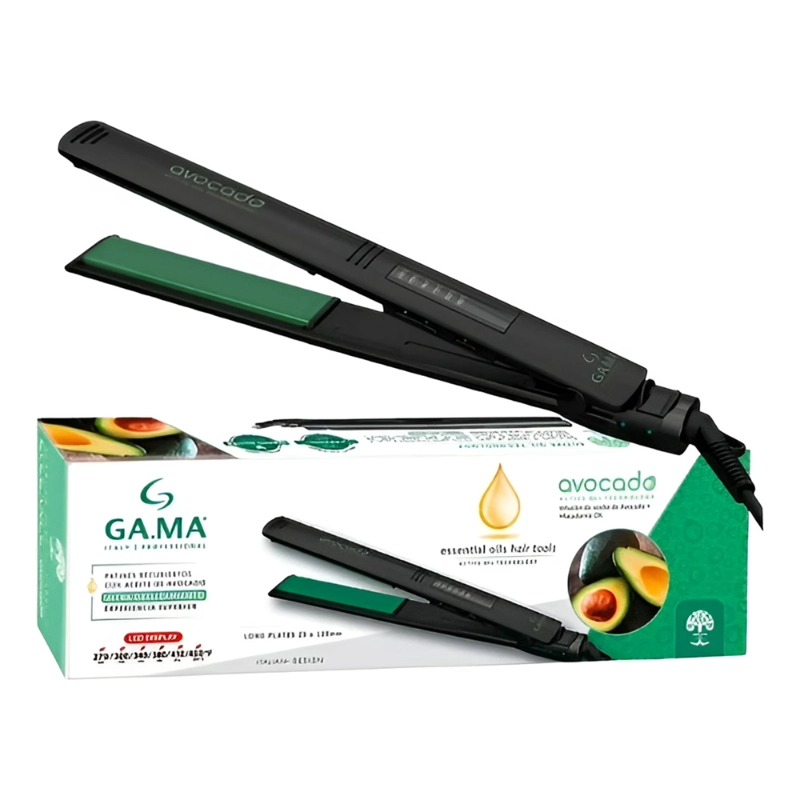 PLANCHA ALISADORA GAMA ITALY AVOCADO LED - 3