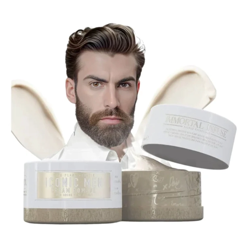 CERA HOMBRE IMMORTAL INFUSE ICONIC CREMA POMADA 150ML - 3