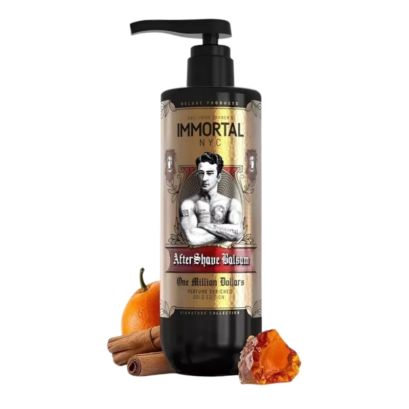 IMMORTAL NYC AFTERSHAVE BALSAM ONE MILLION DOLLARS 500 ML - 1