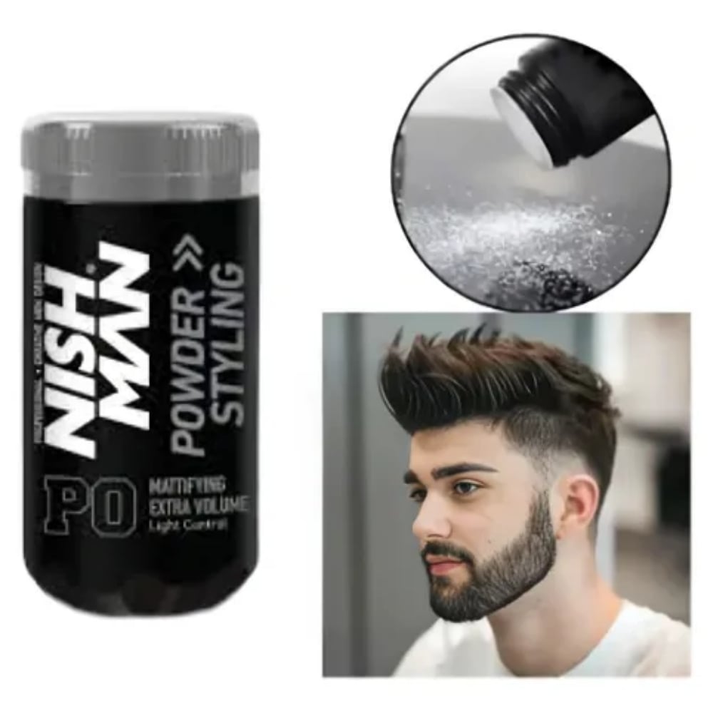 CERA PARA PEINAR NISHMAN POLVO TEXTURIZADOR P0 NISHMAN - 2