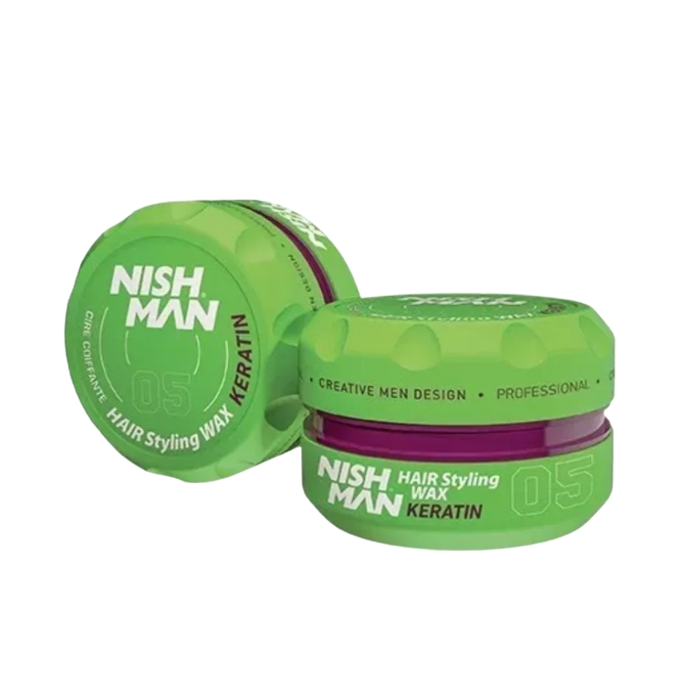 CERA PARA PEINAR HAIR WAX KERATIN 05 NISHMAN - 1