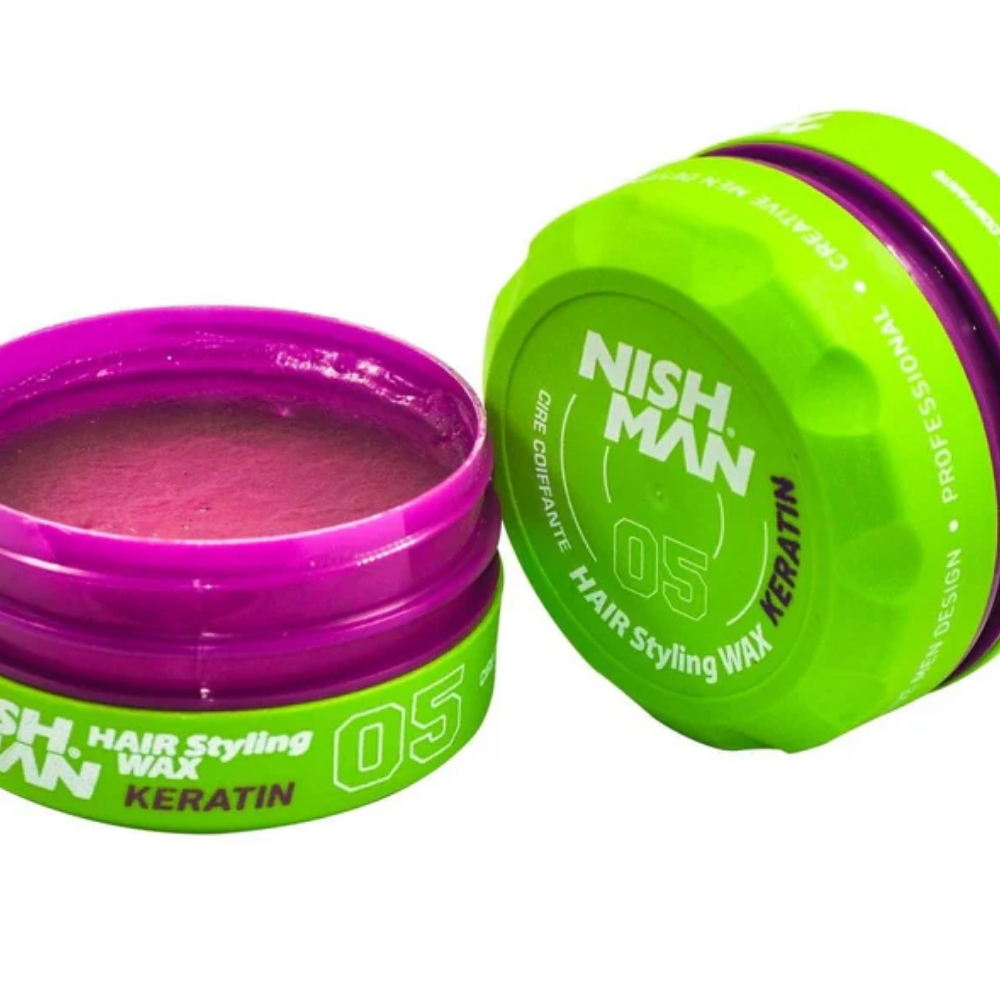 CERA PARA PEINAR HAIR WAX KERATIN 05 NISHMAN - 2