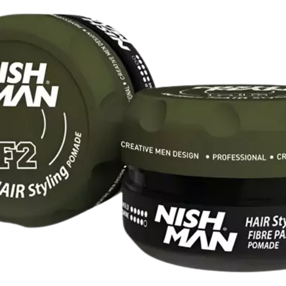 CERA PARA PEINAR STYLING FIBRE POMADE F2 NISHMAN - 3