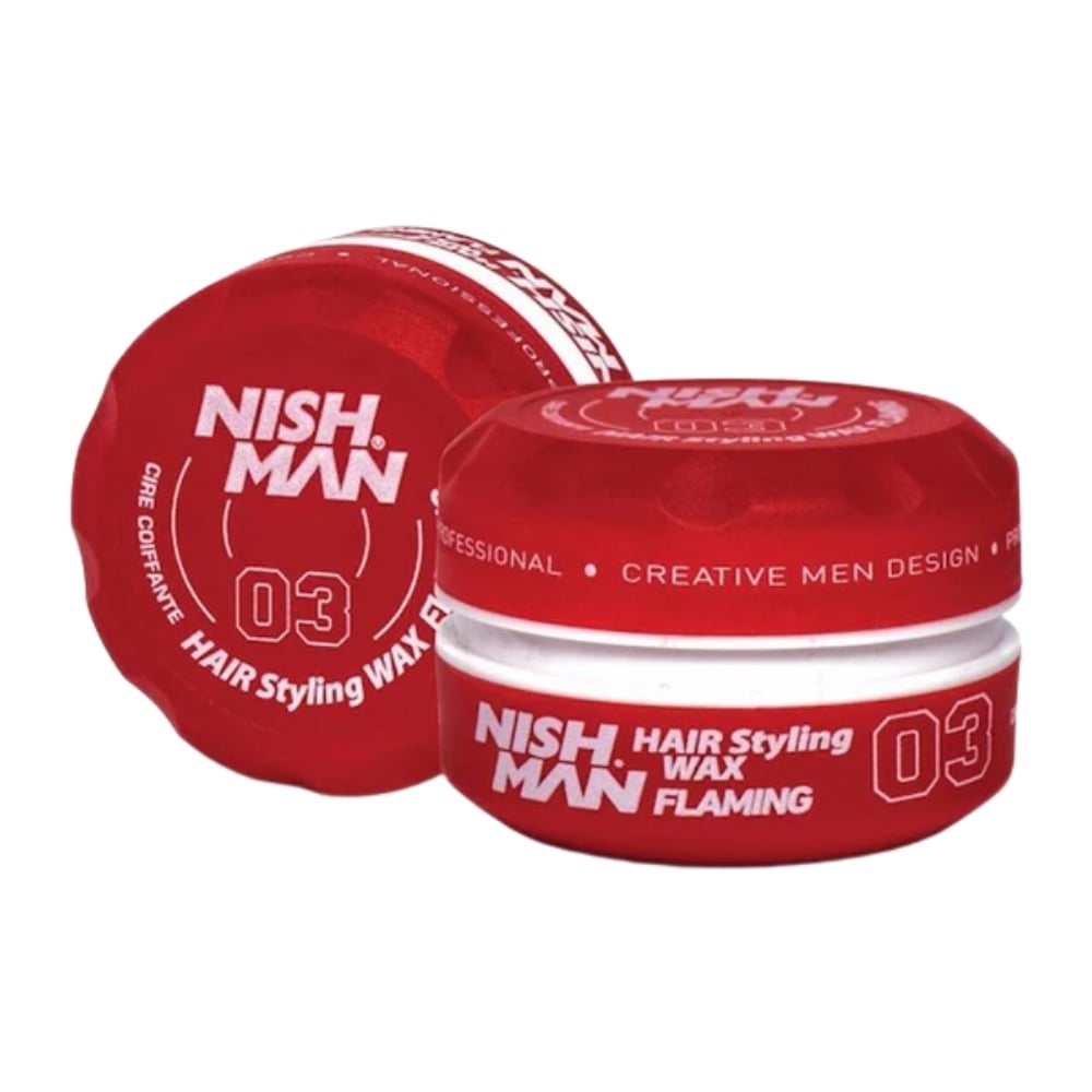 CERA PARA PEINAR HAIR WAX FLAMING 03 NISHMAN - 1