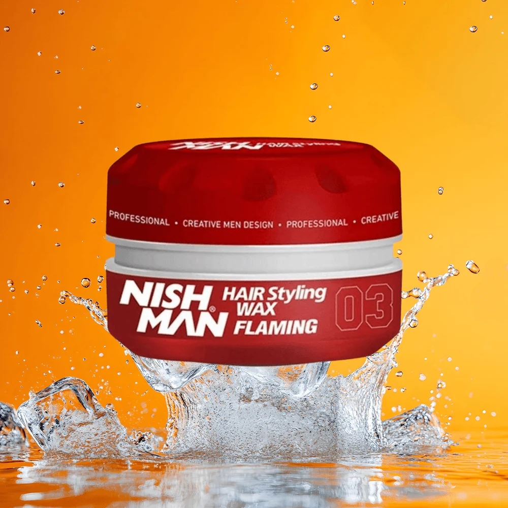 CERA PARA PEINAR HAIR WAX FLAMING 03 NISHMAN - 2