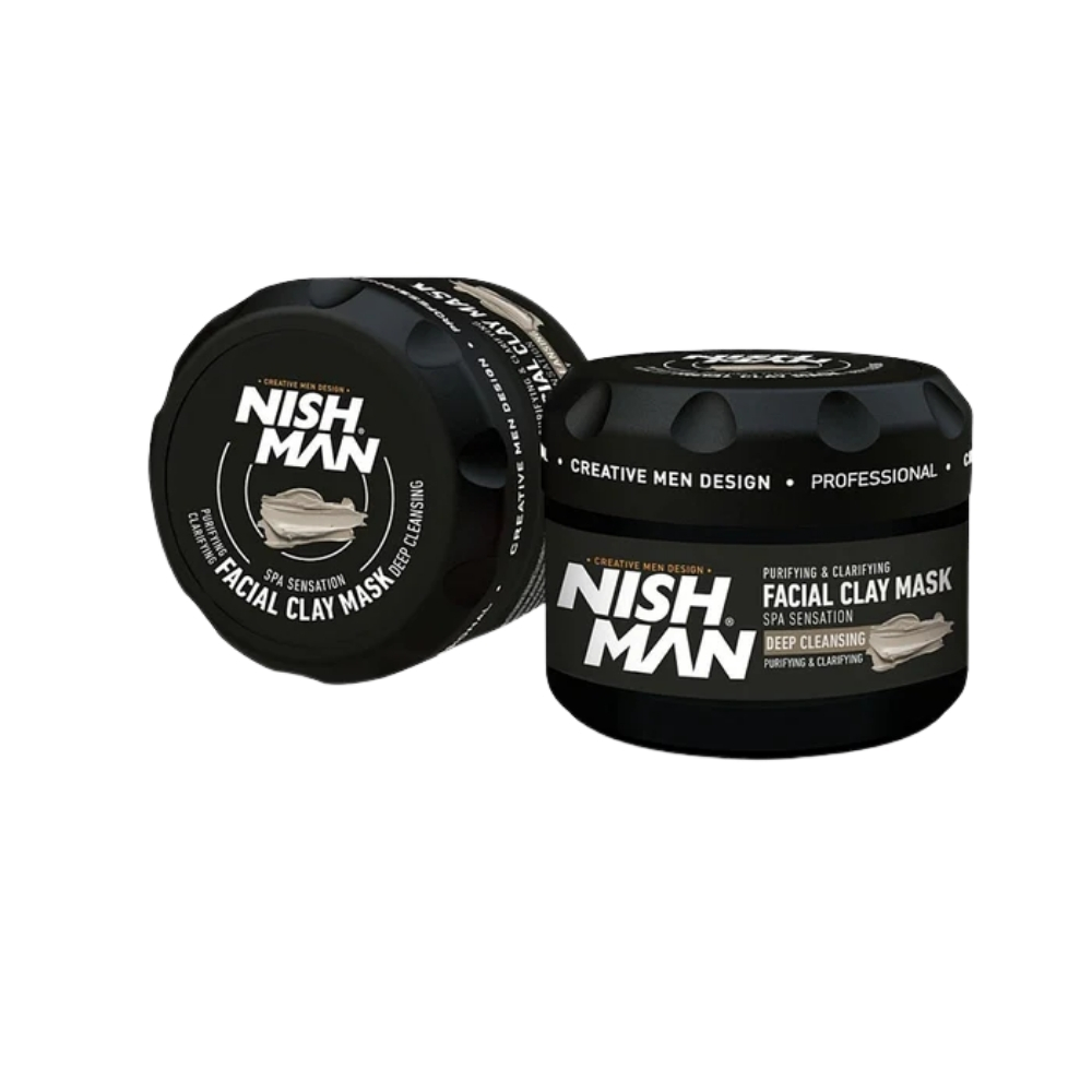 CERA PARA PEINAR SCALP AND FACE CLAY MASK NISHMAN - 1