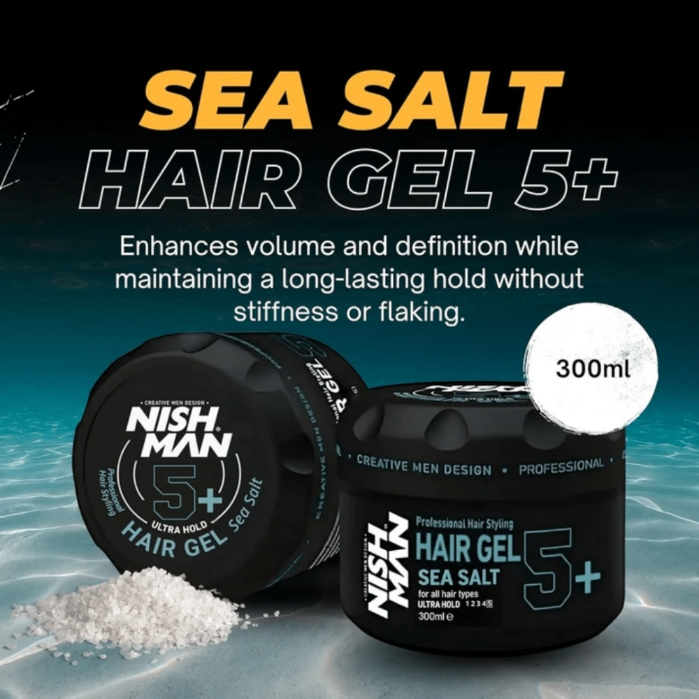 CERA PARA PEINAR HAIR GEL SEA SAL +5 NISHMAN - 2