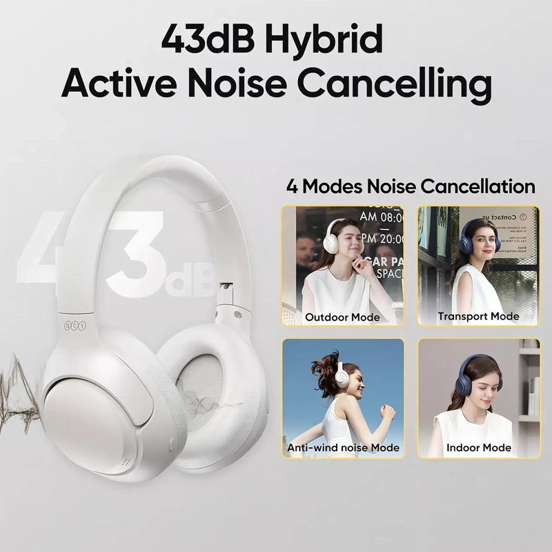 QCY H3 ANC AUDIFONOS INALAMBRICOS HI-RES CANCELACION RUIDO 60H - 4
