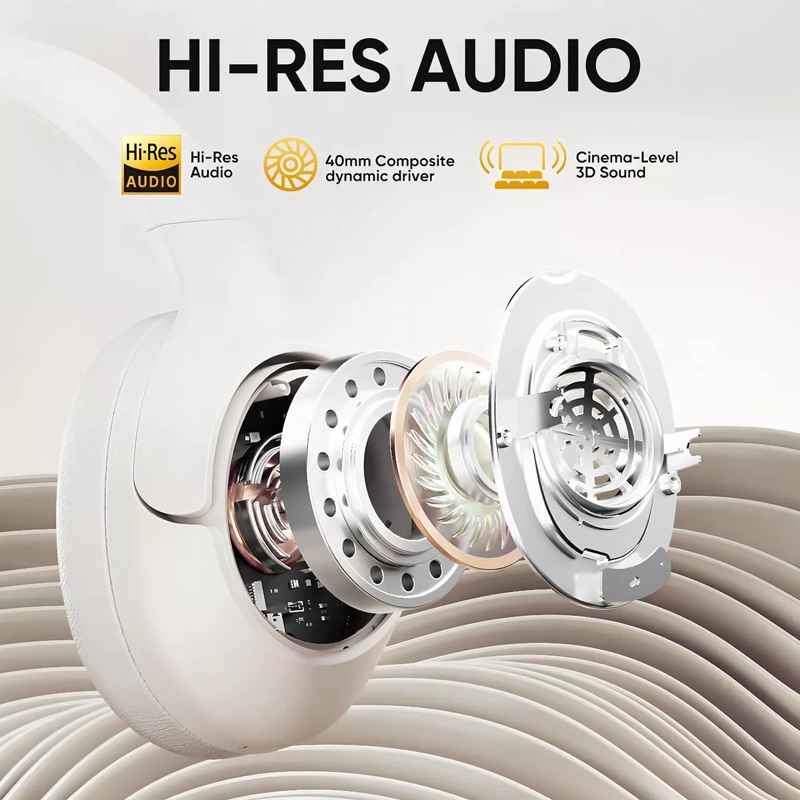 QCY H3 ANC AUDIFONOS INALAMBRICOS HI-RES CANCELACION RUIDO 60H - 5