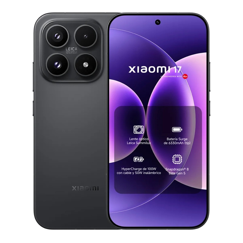 XIAOMI 17  12GB RAM 512GB MEMORIA SNAPDRAGON 8 ELITE GEN 5 - 1