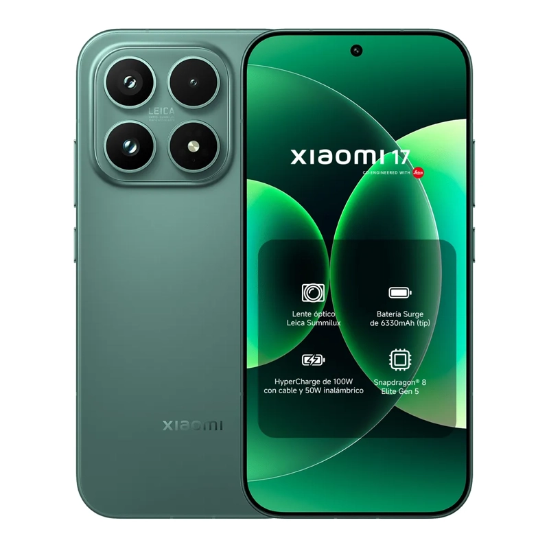 XIAOMI 17  12GB RAM 512GB MEMORIA SNAPDRAGON 8 ELITE GEN 5