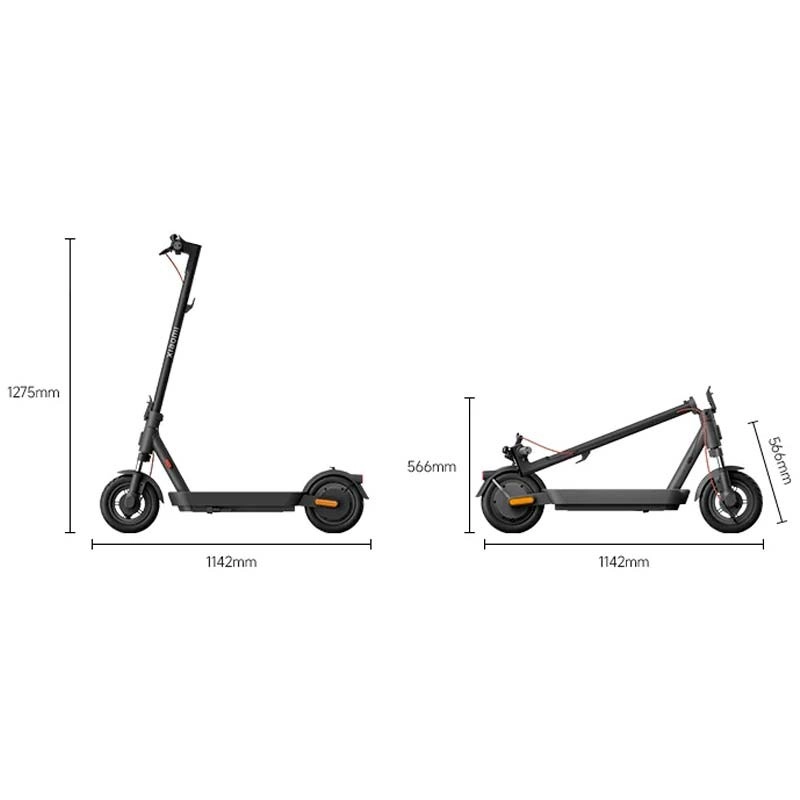 XIAOMI SCOOTER ELE CTRICO 5 PLEGABLE 60KM AUTONOMIA 700W NEGRO - 2
