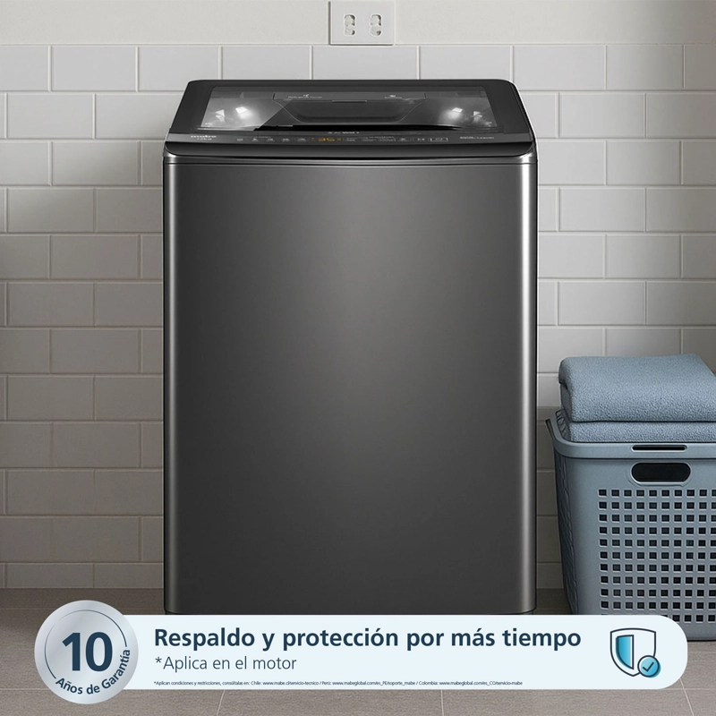 Lavadora Automática 12Kg Diamond Gray Mabe LMA2120WDGCL0 - 7