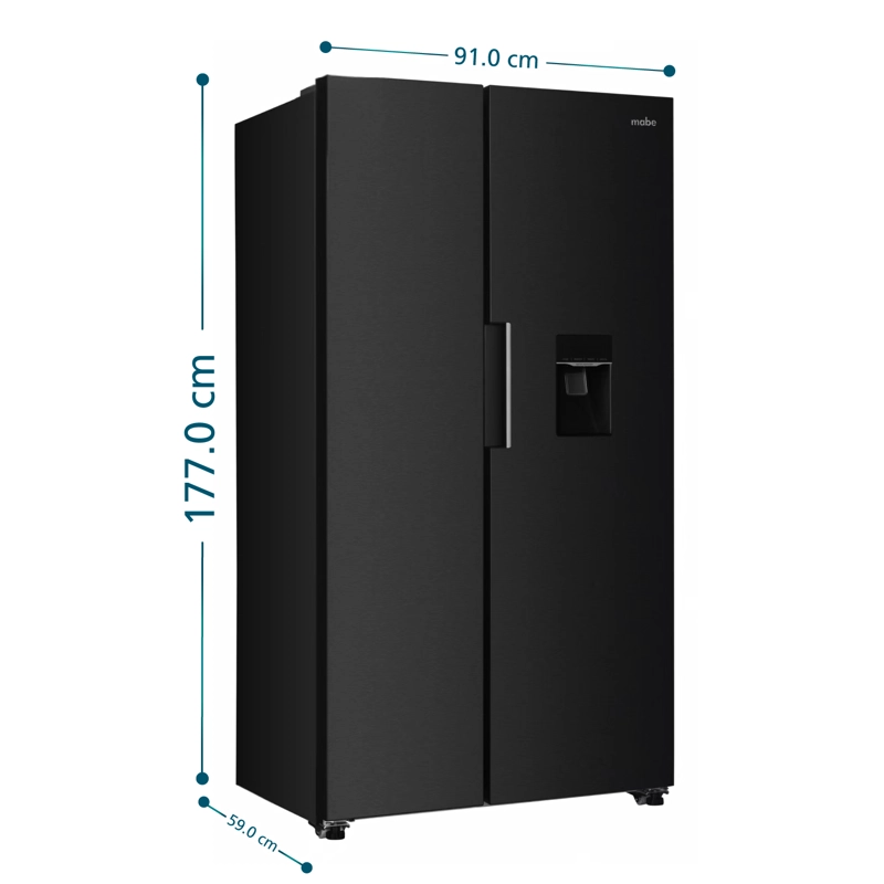 REFRIGERADOR SIDE BY SIDE INVERTER 480L BLACK MABE MSC480LMRPS0 - 3