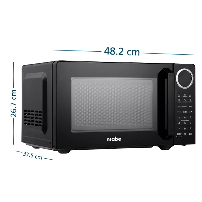 HORNO MICROONDAS 25L NEGRO HMM09CHNJ MABE - 2