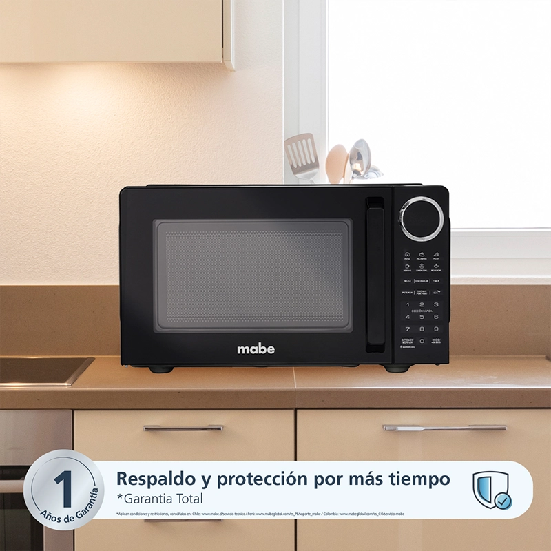 HORNO MICROONDAS 25L NEGRO HMM09CHNJ MABE - 4