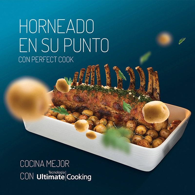 Kit Campana Extractora +Encimera a Gas CMG6044SD-1CL +Horno Eléctrico HM6031EXAI0 60cm Inox Mabe - 11