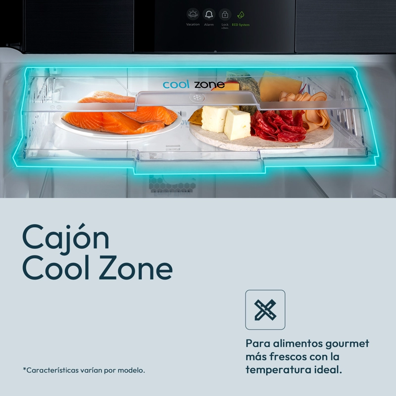 REFRIGERADOR AUTOMATICO 313L BRUTOS BLACK MABE RMA300FXUC - 10