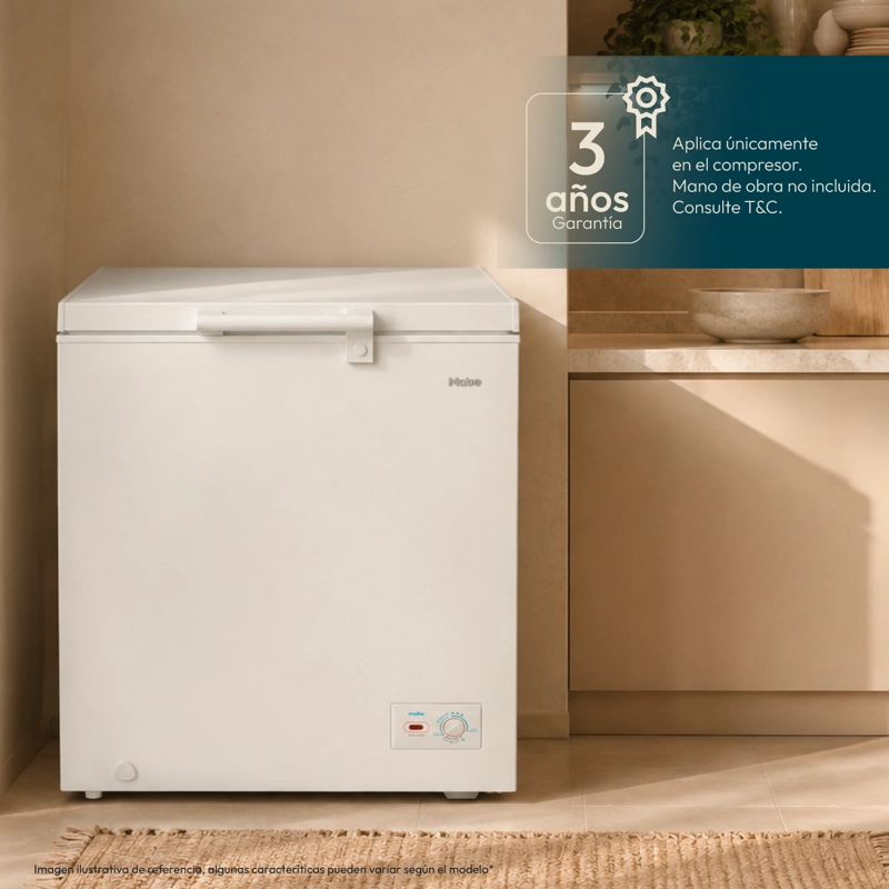 FREEZER HORIZONTAL 142 L NETOS BLANCO MABE FDHMHM145PPLB0 - 5