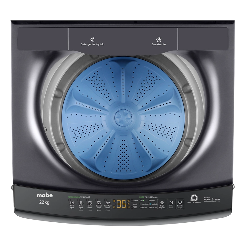 LAVADORA AUTOMATICA 22 KG DIAMOND GRAY MABE LMA2220WDGCL0 - 4