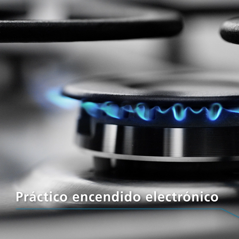 ENCIMERA A GAS 4 PLATOS 60CM INOX CMG6044SD-1CL MABE - 10