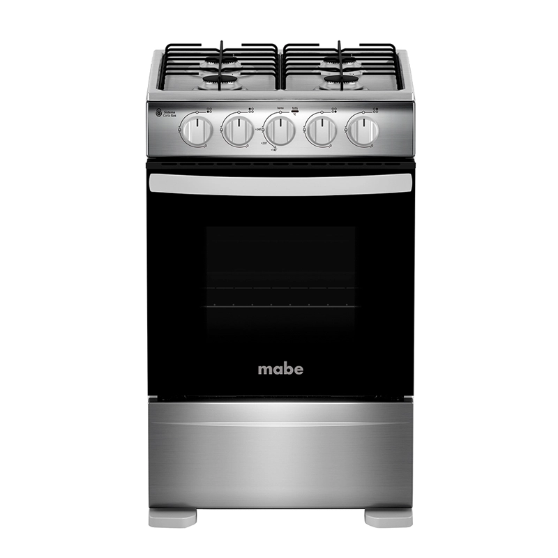 COCINA A GAS 4 PLATOS 51CM VALVULA CORTA GAS CMC20AXX-2 MABE - 1