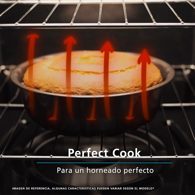 COCINA A GAS 4 PLATOS 55CM VALVULA CORTA GAS CMC5540FX1 MABE - 9