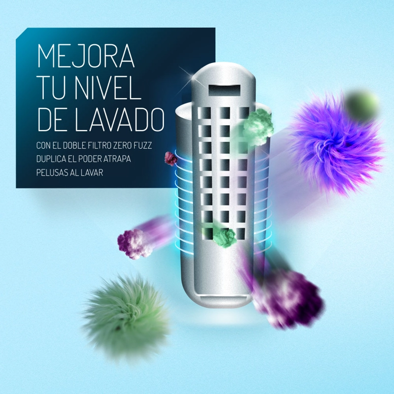 LAVADORA AUTOMATICA 9.5KG RECUBRIMIENTO ANTIBACTERIAL MABE LMA9520WDGCL0 - 9