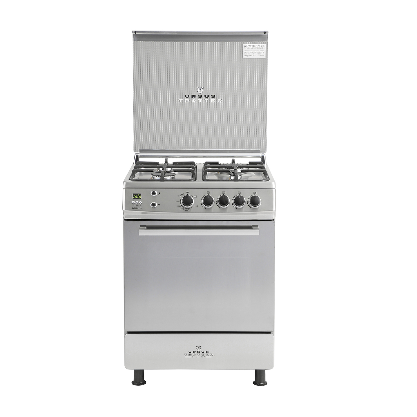 COCINA A GAS LICUADO URSUS TROTTER 4 PLATOS EURO 60 PRO GL - 1