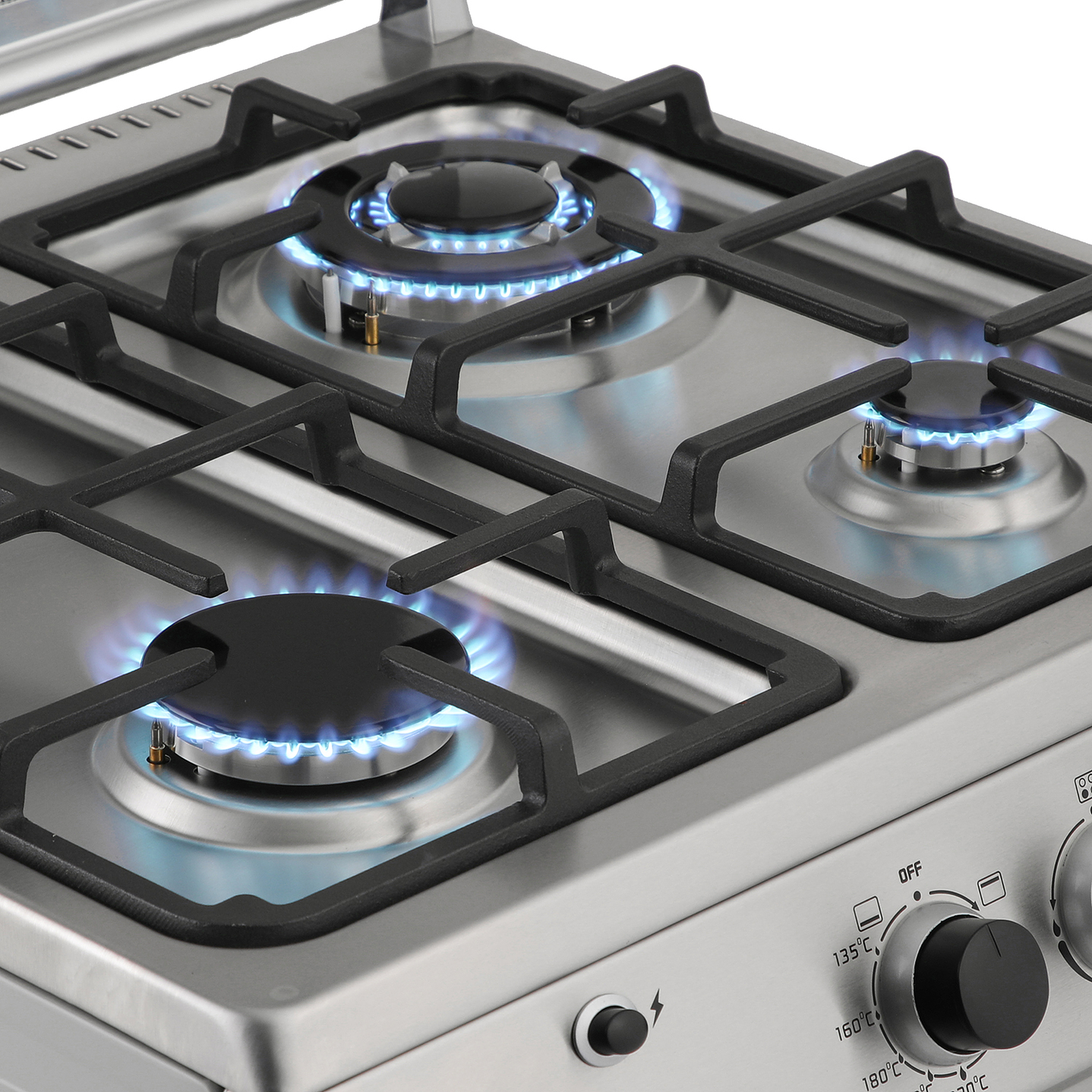 COCINA A GAS LICUADO URSUS TROTTER 4 PLATOS EURO 60 PRO GL - 5