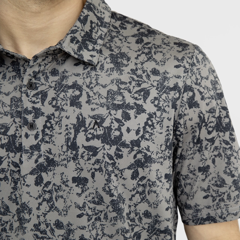 POLERA GOLF GRIS OSCURO BLACK BUBBA - 5