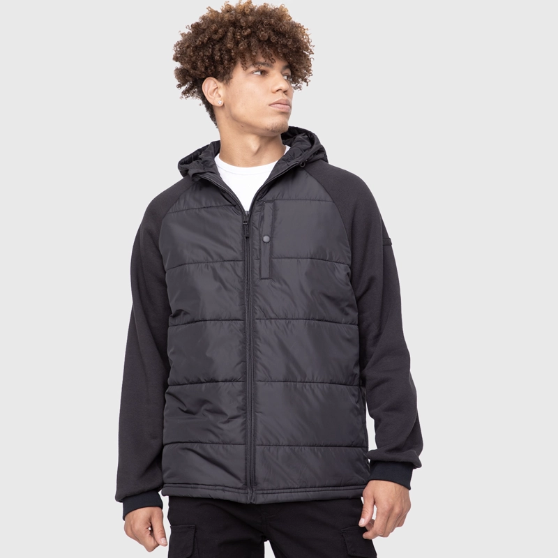 PADDING JACKET BLACK  BLACK BUBBA - 1
