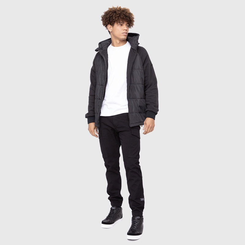 PADDING JACKET BLACK  BLACK BUBBA - 8